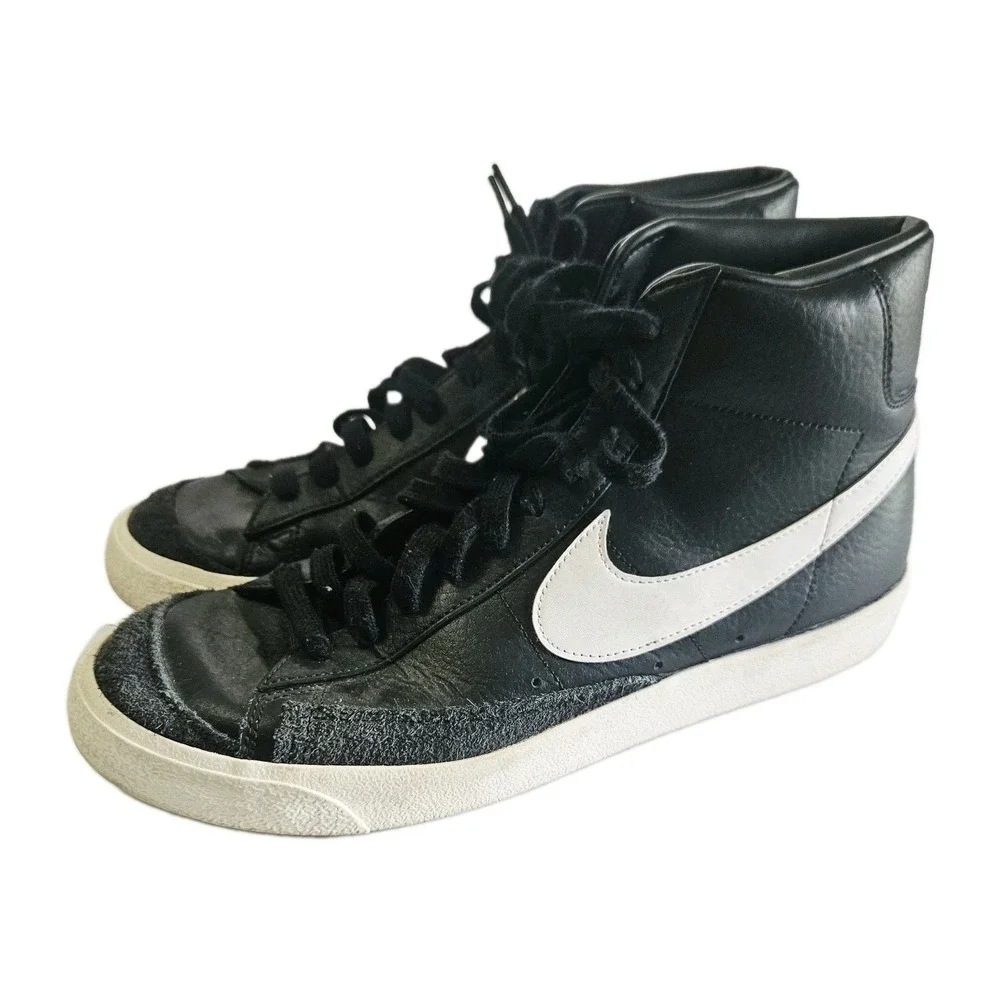 Nike Blazer Mid 77 Black w/ White Men's Size 11.5 Athletic High Top Shoes